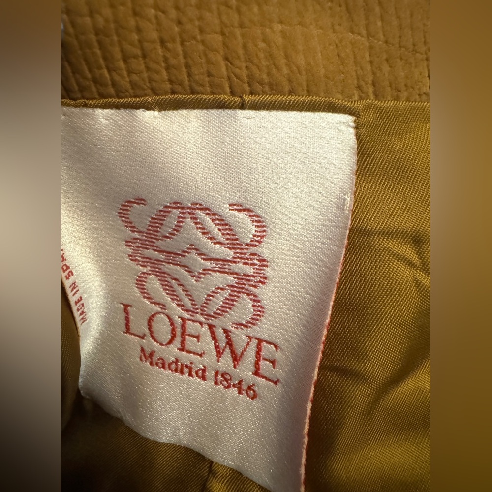 Vintage Loewe Suede Skirt 38 - Picture 4 of 10